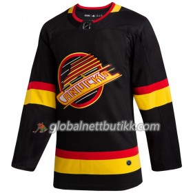 Vancouver Canucks Hockeydrakt Blank Flying Skate Adidas 2019-2020 Svart Authentic - Herre
